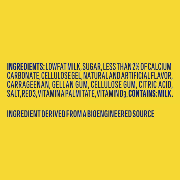 Strawberry Low-fat Milk