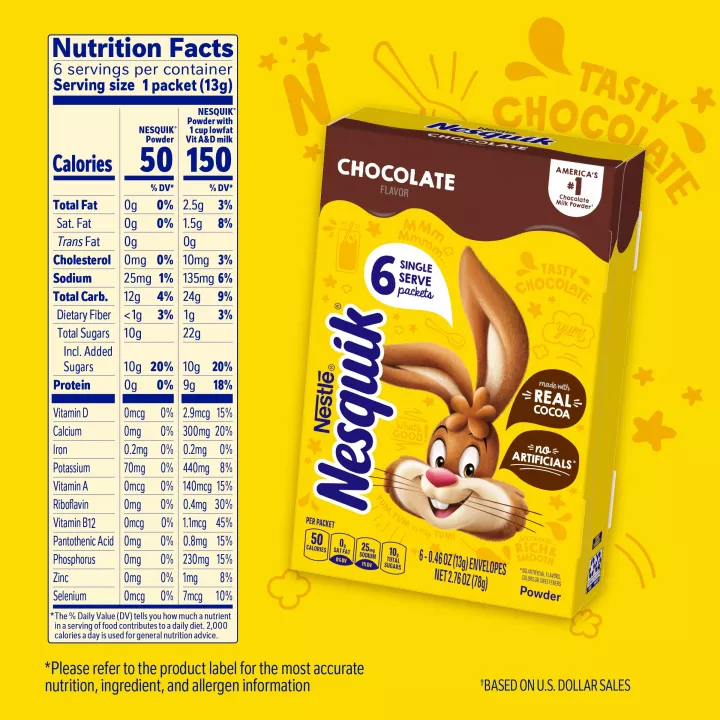 Chocolate Powder Packets