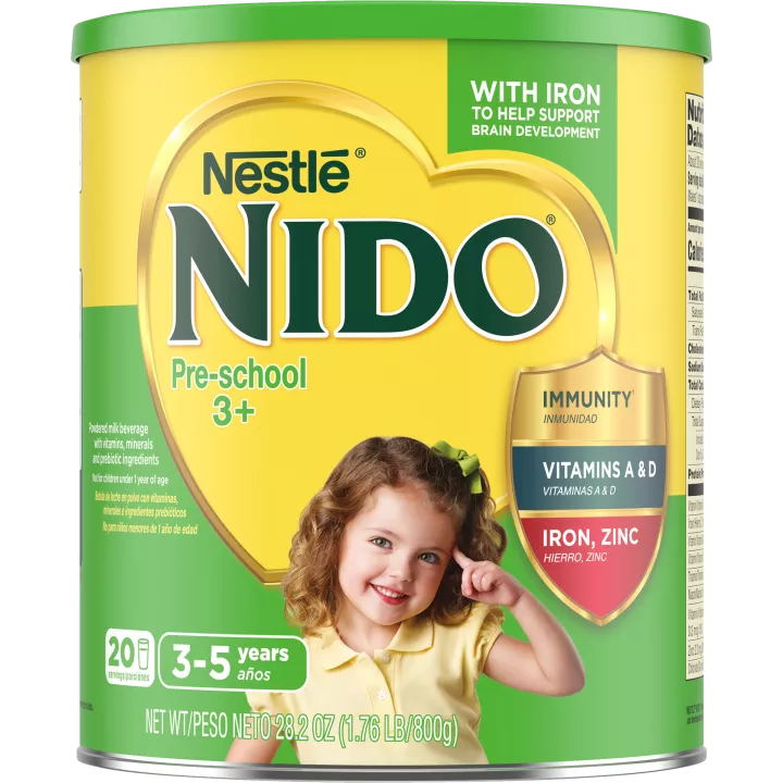 Nido milk sales 1 year old