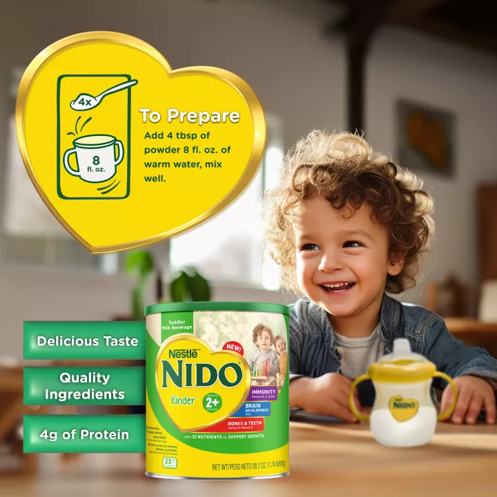 NIDO 2+ Powdered Milk Beverage