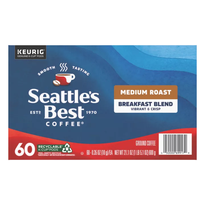 Breakfast Blend 60 Count Coffee Pods 21.1oz Case