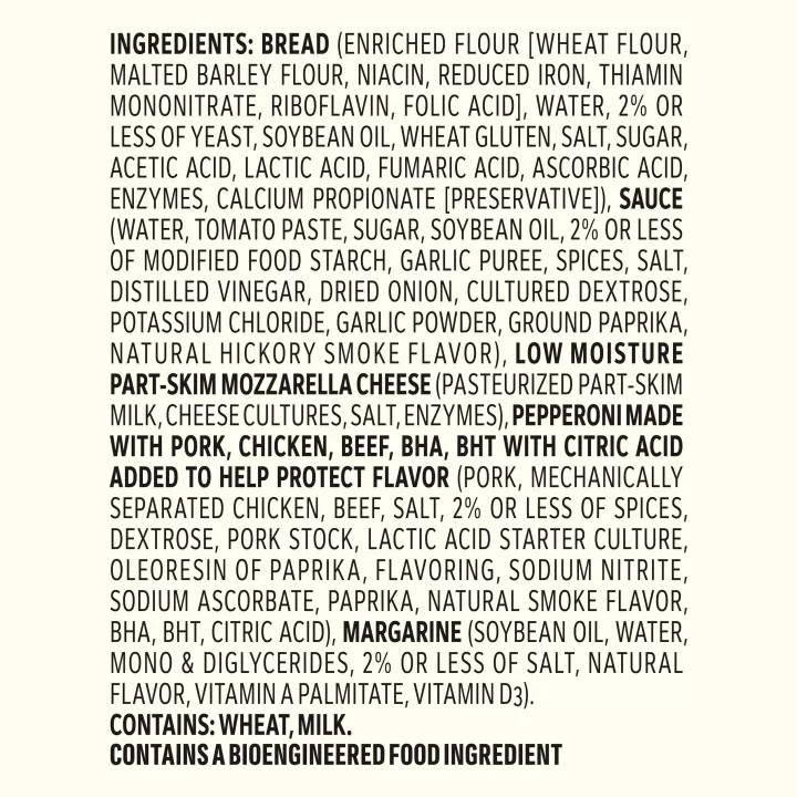 Pepperoni French Bread Pizza STOUFFER'S® congelada para uno