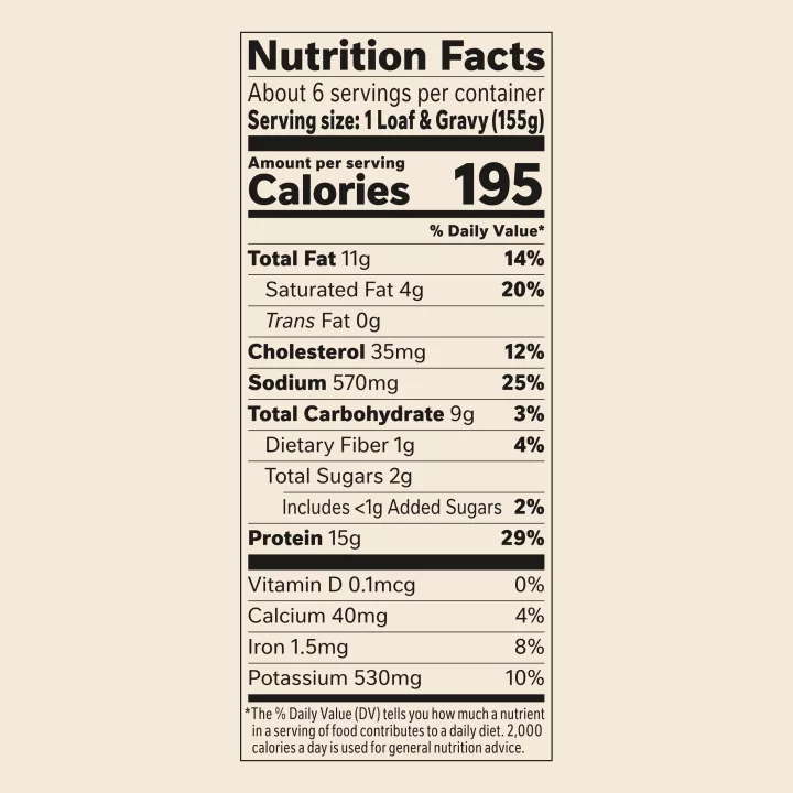 STOUFFER'S® Meatloaf Family Size Frozen Meal