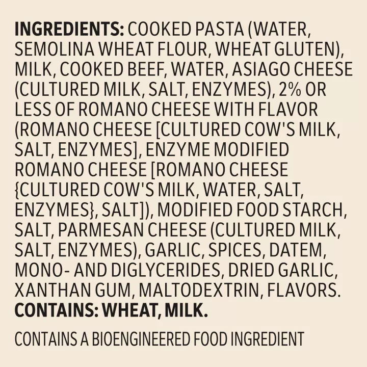 Alfredo Shells & Beef