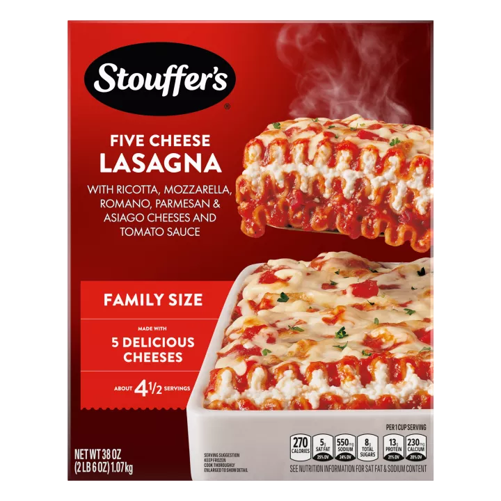 Five Cheese Lasagna