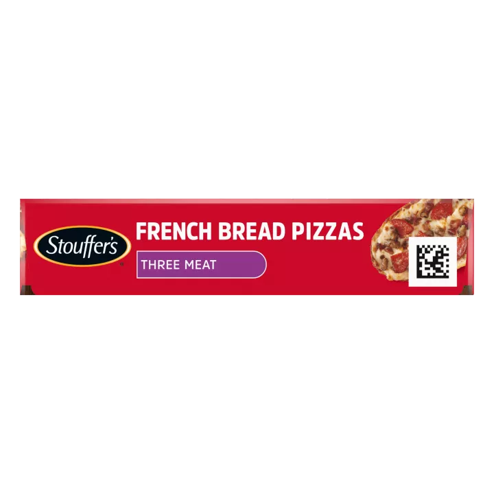 Three Meat French Bread Pizza