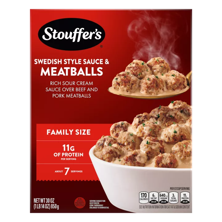 Swedish Style Sauce & Meatballs