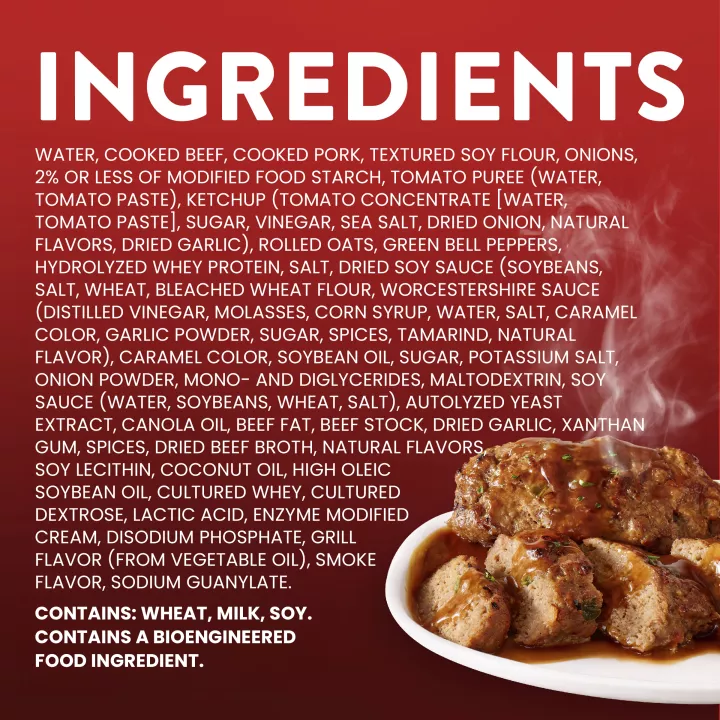 STOUFFER'S® Meatloaf Family Size Frozen Meal