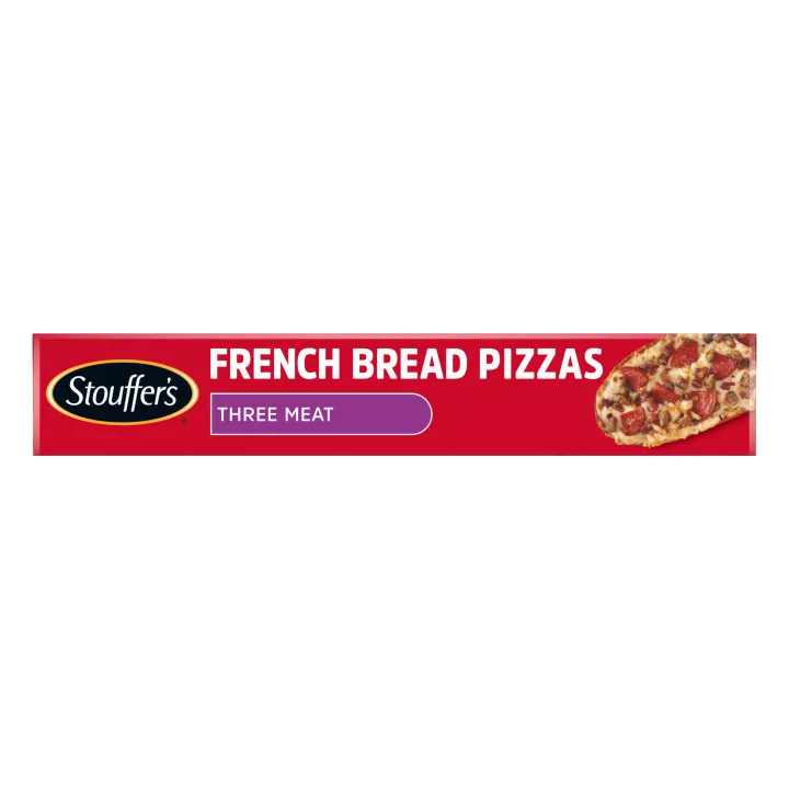 Three Meat French Bread Pizza