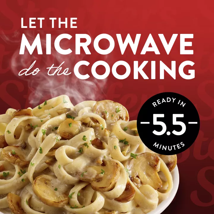 Mushroom Stroganoff Frozen Entrée