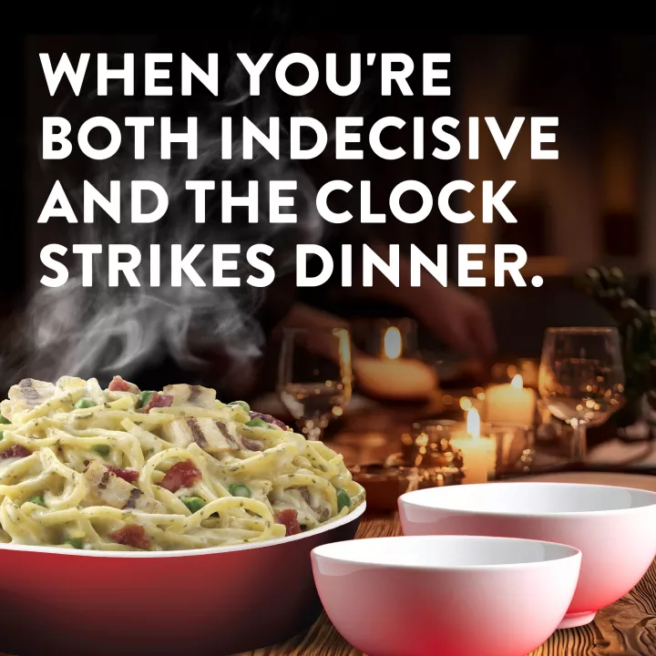 For Two Carbonara with Chicken and Bacon