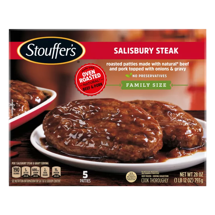 Salisbury steak stouffer's new arrivals
