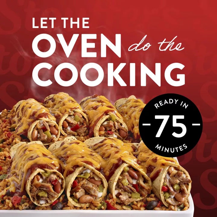 STOUFFER'S® Frozen Meal Beef Enchilada Party Size Tray 57oz