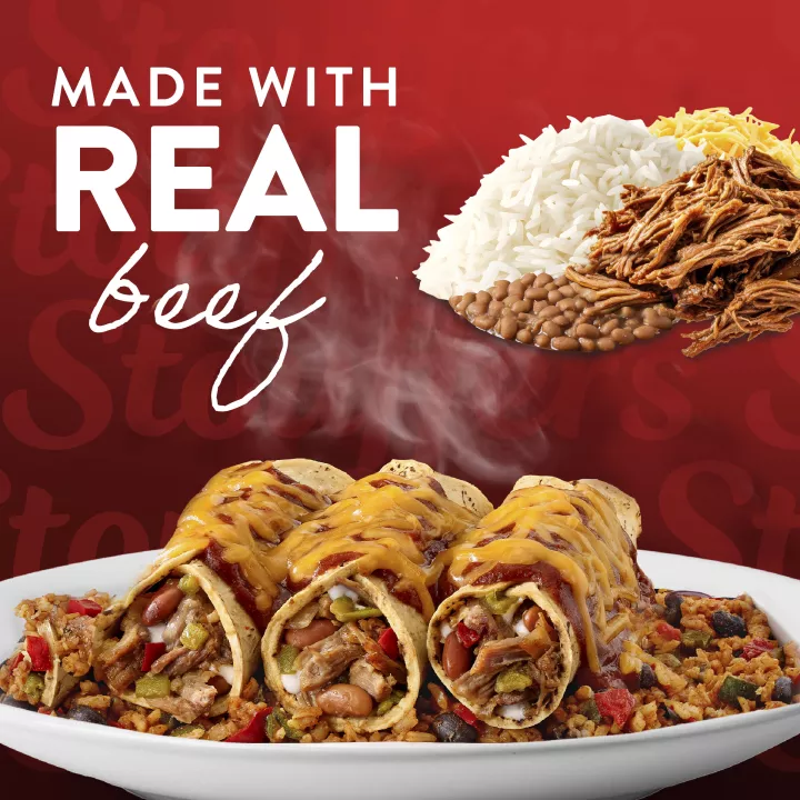 STOUFFER'S® Frozen Meal Beef Enchilada Party Size Tray 57oz