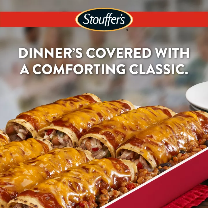 STOUFFER'S® Frozen Meal Beef Enchilada Party Size Tray 57oz