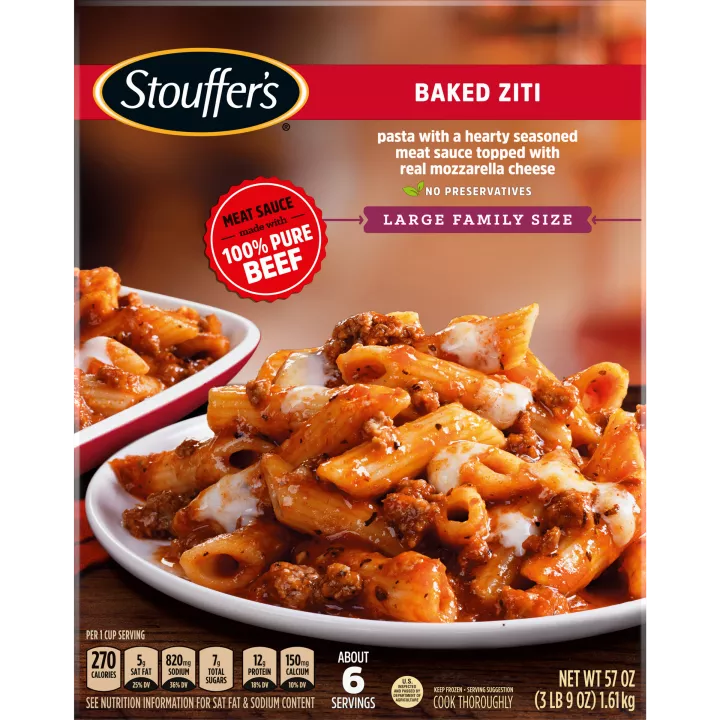 Easy Homemade Frozen Baked Ziti Recipe 2024 AtOnce