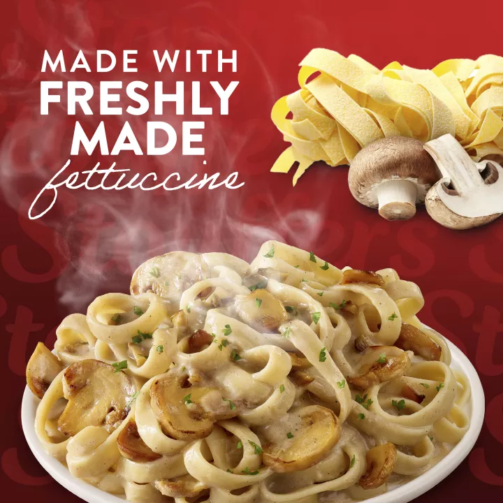 Mushroom Stroganoff Frozen Entrée