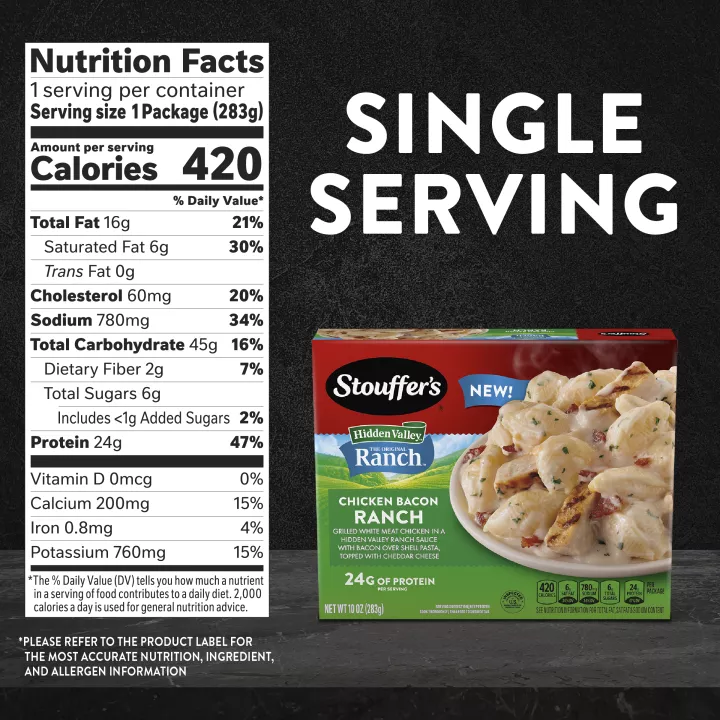 Chicken Bacon Hidden Valley™ Ranch Pasta