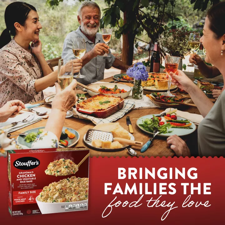 Grandma's Chicken & Vegetable Rice Bake