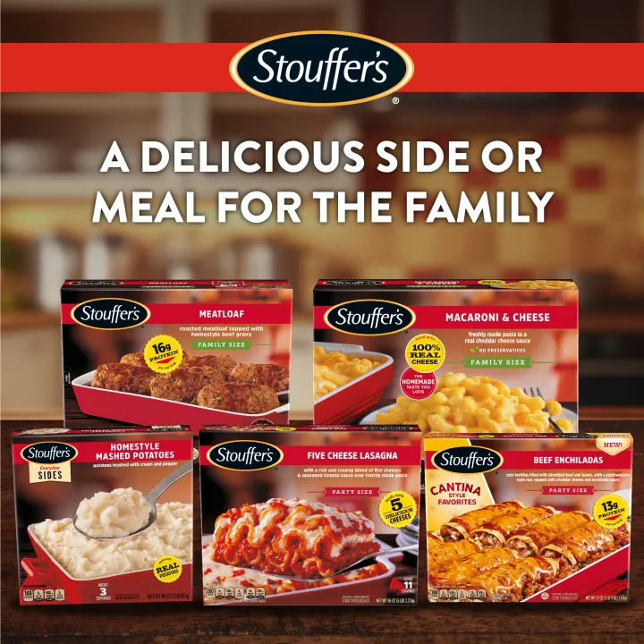 STOUFFER'S® Frozen Meal Beef Enchilada Party Size Tray 57oz