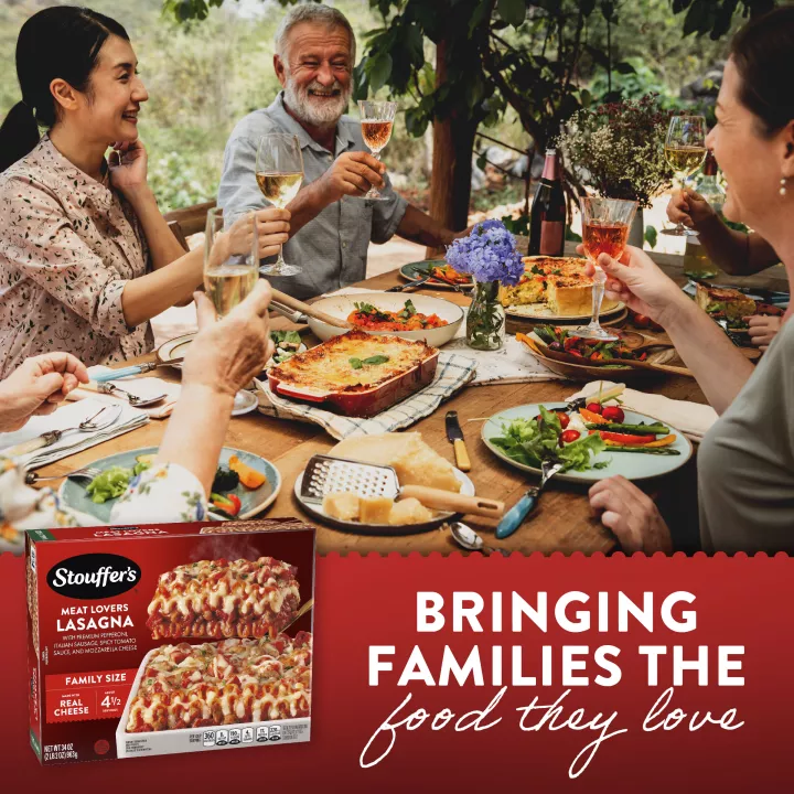 STOUFFER'S® Frozen Meat Lovers Lasagna Family Size