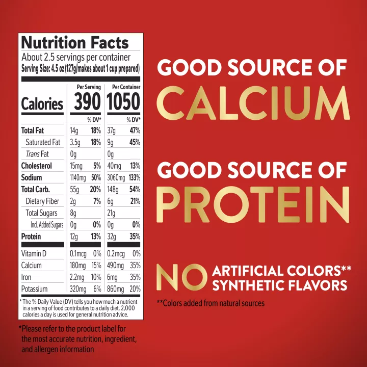 STOUFFER'S Supreme Cheddar Shells & Cheese