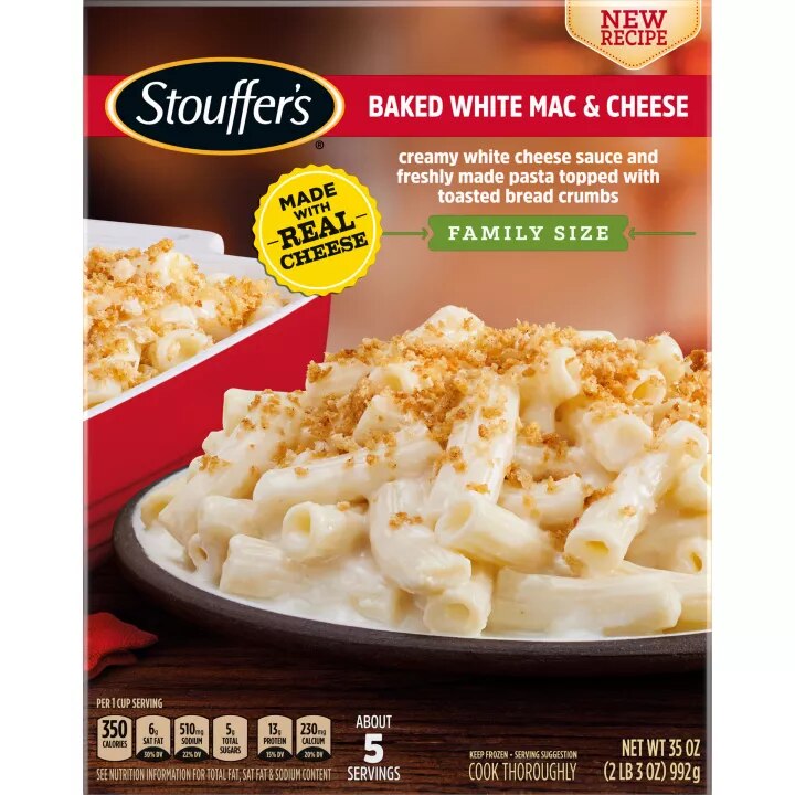Frozen Baked Macaroni and Cheese Family Size | Official ...