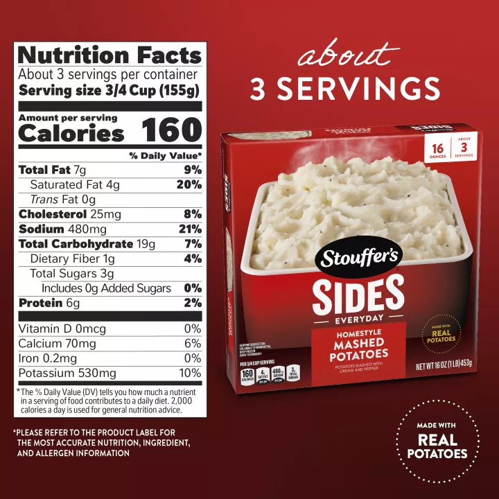 Homestyle Mashed Potatoes