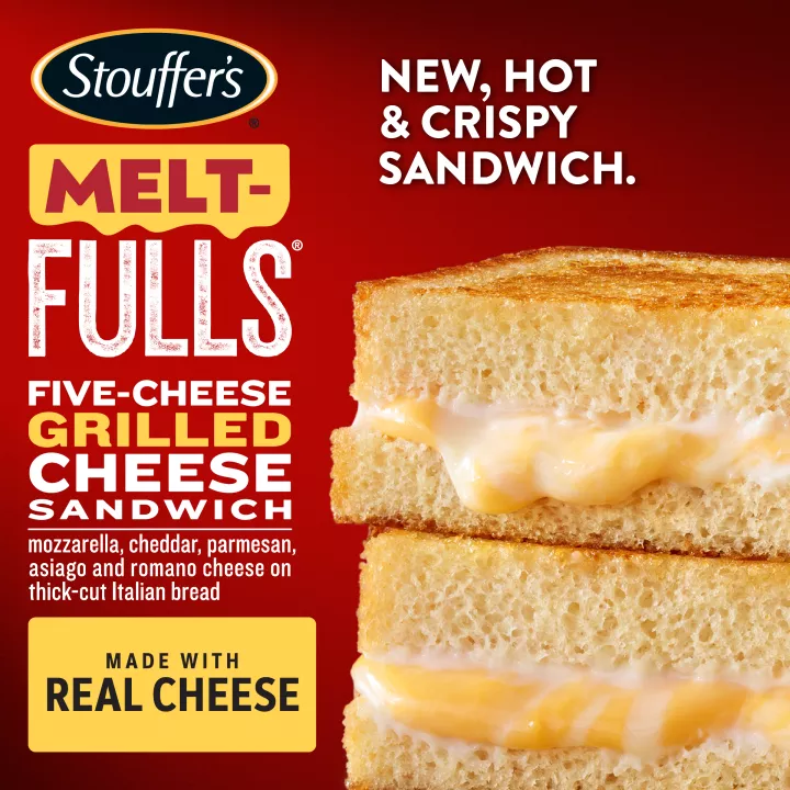 FIVE CHEESE GRILLED CHEESE MELT-FULL SANDWICH