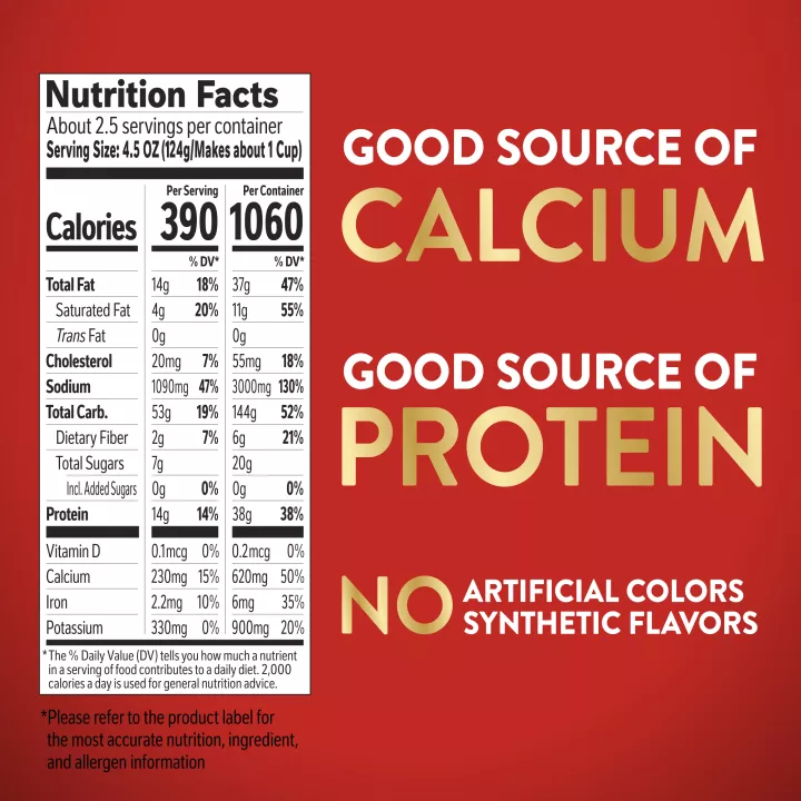 STOUFFERS THREE CHEESE SHELLS & CHEESE