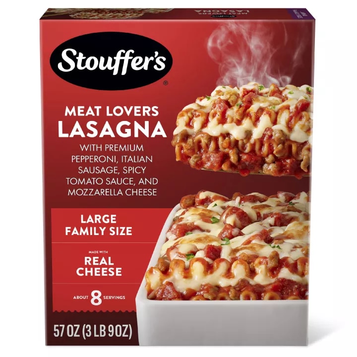 Meat Lovers Lasagna Large Family Size Meal | Official STOUFFER'S®