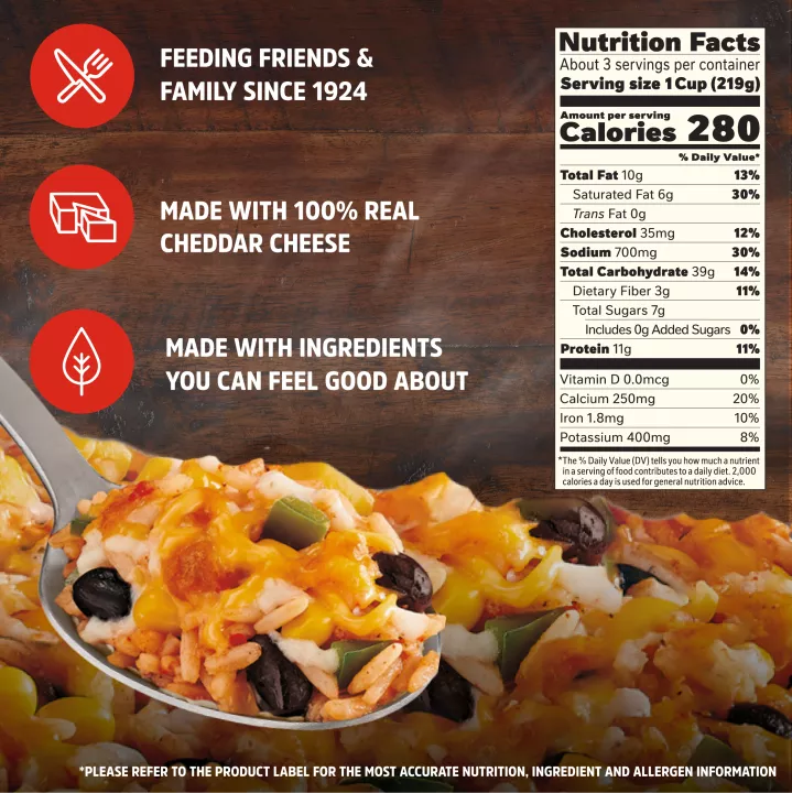 Southwestern Cheesy Rice & Beans