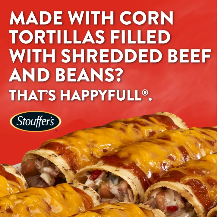 STOUFFER'S® Frozen Meal Beef Enchilada Party Size Tray 57oz