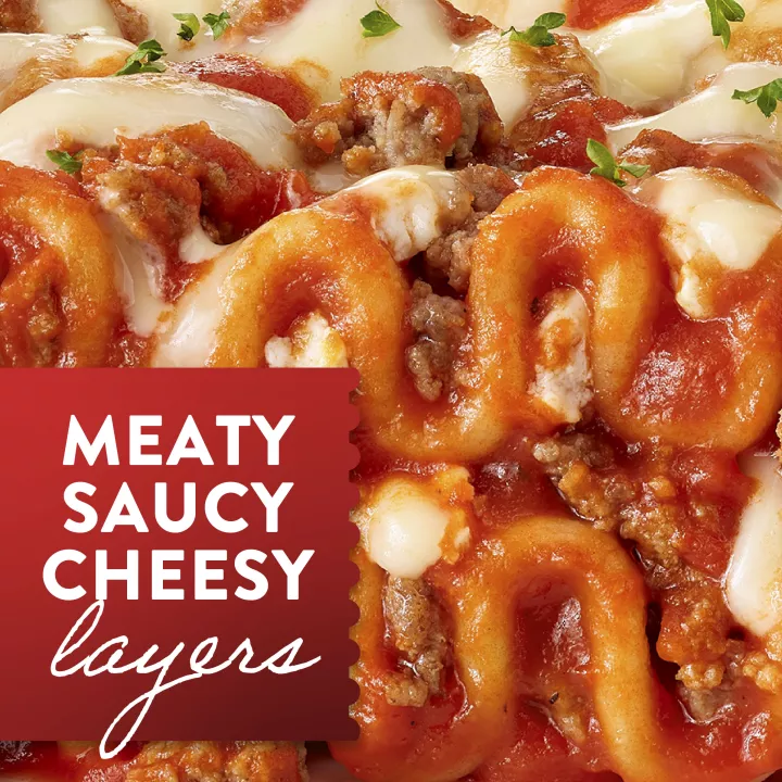 Lasagna with Meat & Sauce
