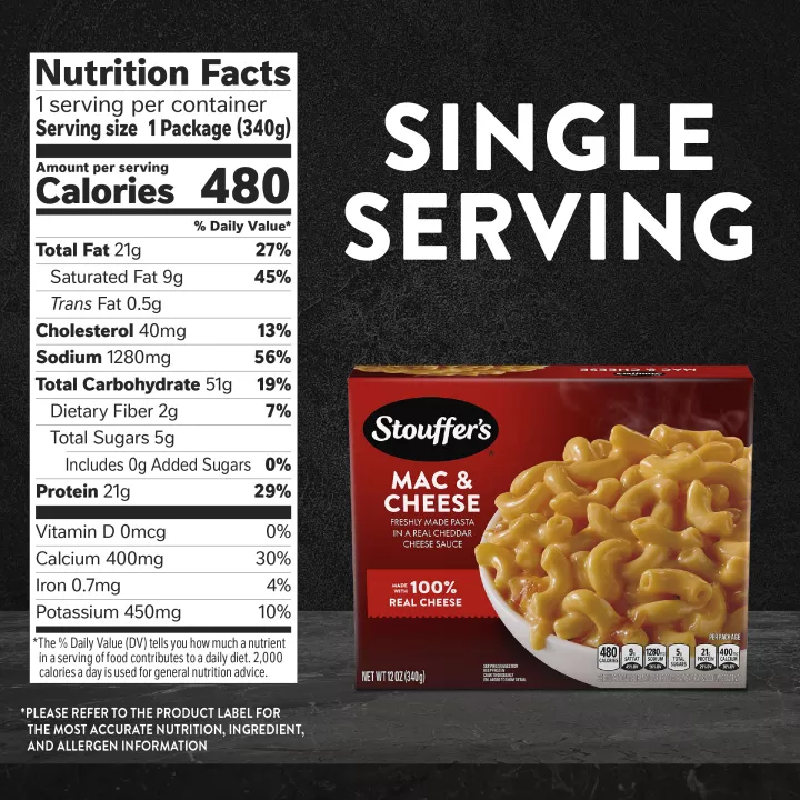 STOUFFER'S® Frozen Macaroni & Cheese for One