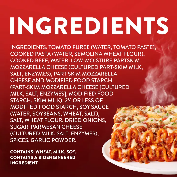 Lasagna with Meat & Sauce