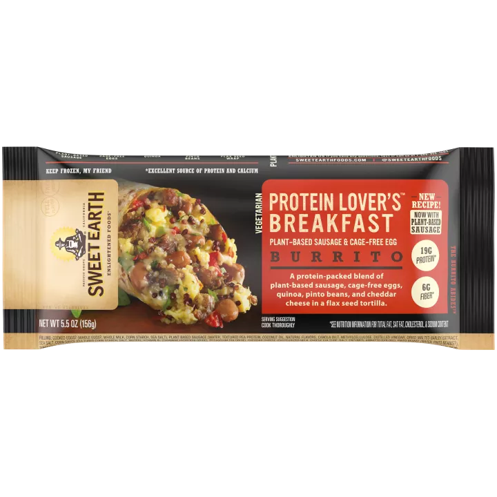 Protein Lover's Frozen Breakfast Burrito | Official SWEET ...