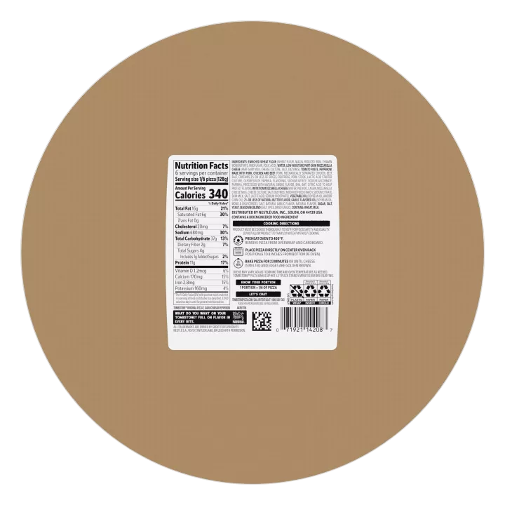 Garlic Bread Pepperoni Pizza