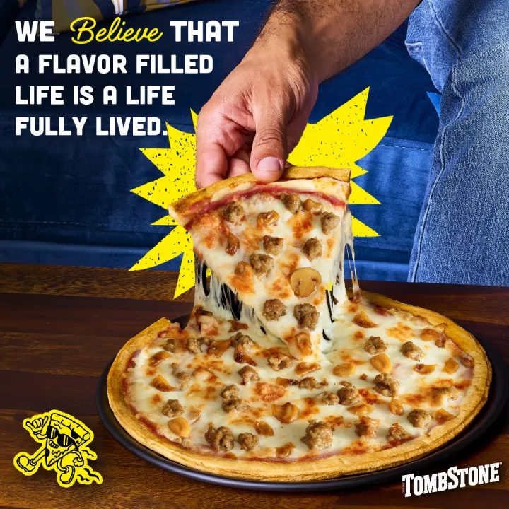 Sausage & Mushroom Pizza