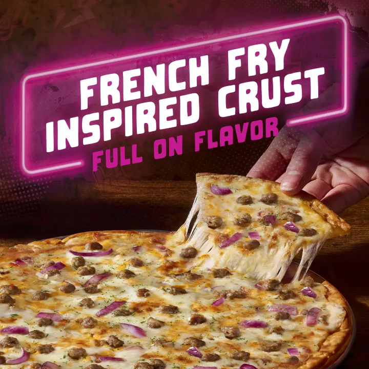 French Fry Style Crust Chili Cheese Frozen Pizza