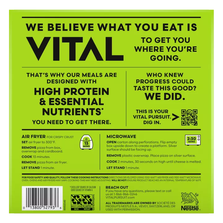 VITAL PURSUIT™ Max Pro Chicken Mozzarella Pizza