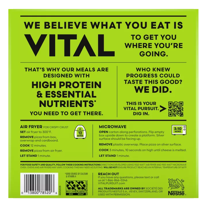 Vital Pursuit™ Cauliflower Crust Three Meat Pizza