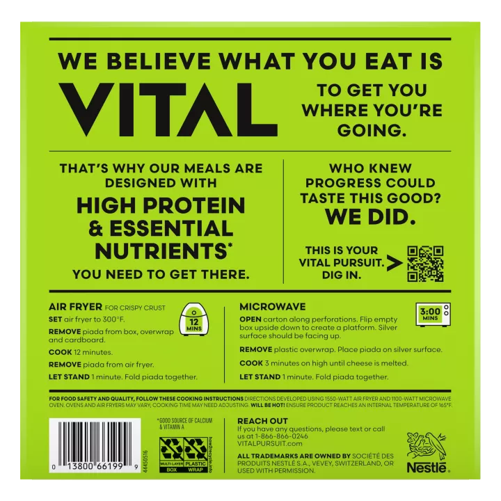 Vital Pursuit™ Cauliflower Crust Chicken Bacon Ranch Piada