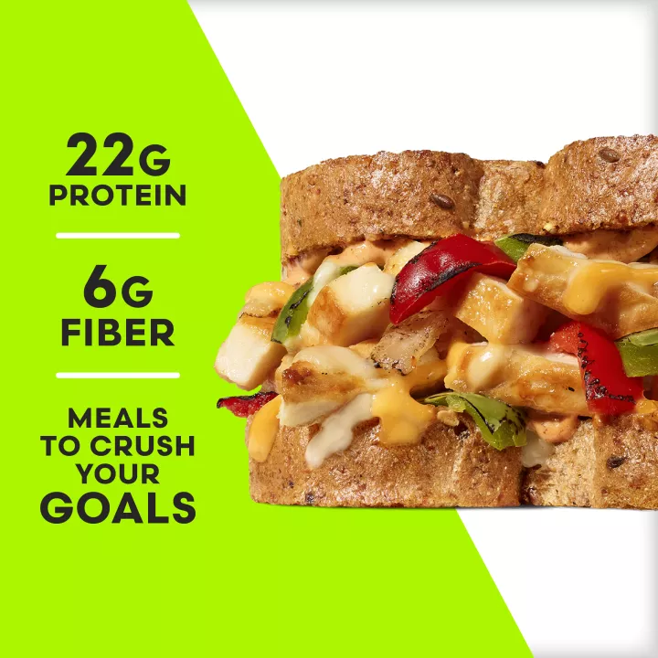 Vital Pursuit™ Southwest Style Chicken Fajita Sandwich Melt