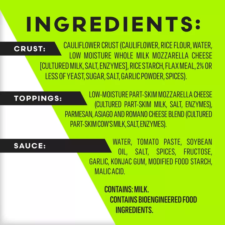 Vital Pursuit™ Cauliflower Crust 3 Cheese Pizza