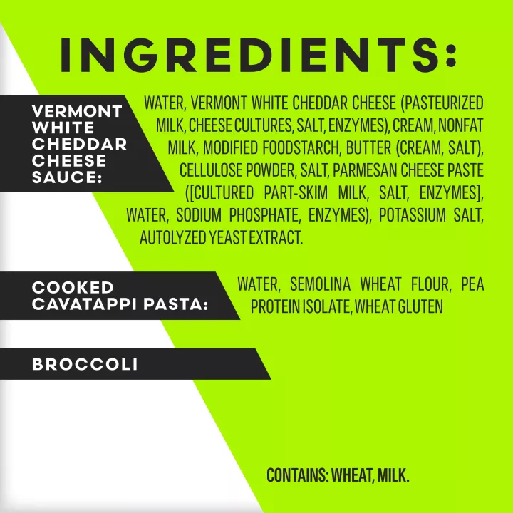 Vital Pursuit™ Vermont White Cheddar Mac & Broccoli Bowl