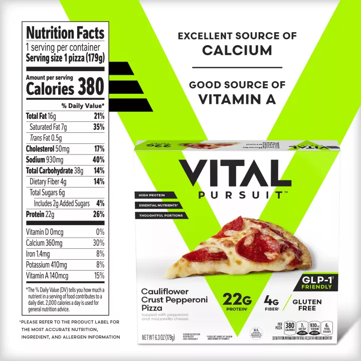 Vital Pursuit™ Cauliflower Crust Pepperoni Pizza