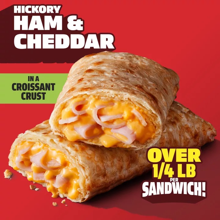 Hickory Ham and Cheddar Croissant Crust