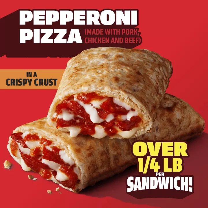 Pepperoni Pizza Crispy Crust