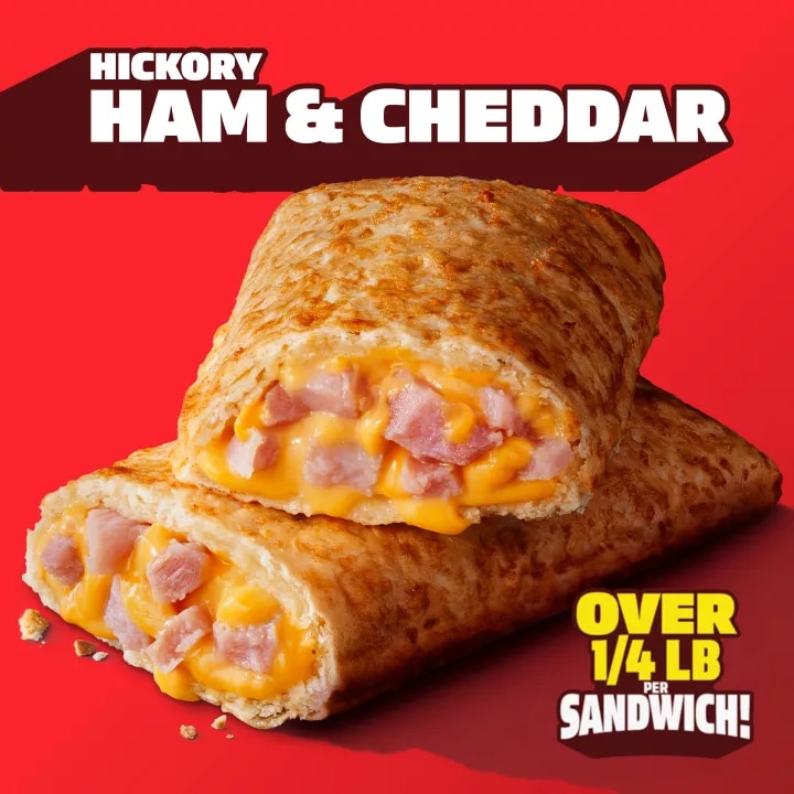 Hickory Ham and Cheddar Crispy Crust